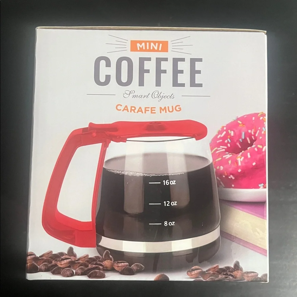 Festive Voice Mini Coffee Pot/Carafe Mug